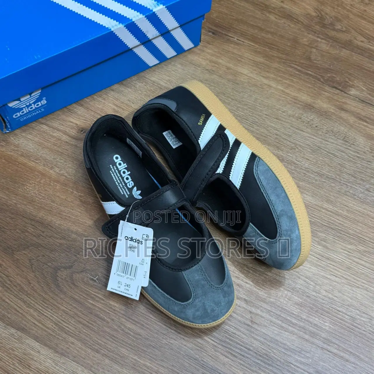 Adidas Samba Jane “Black” Luxury Sneakers *