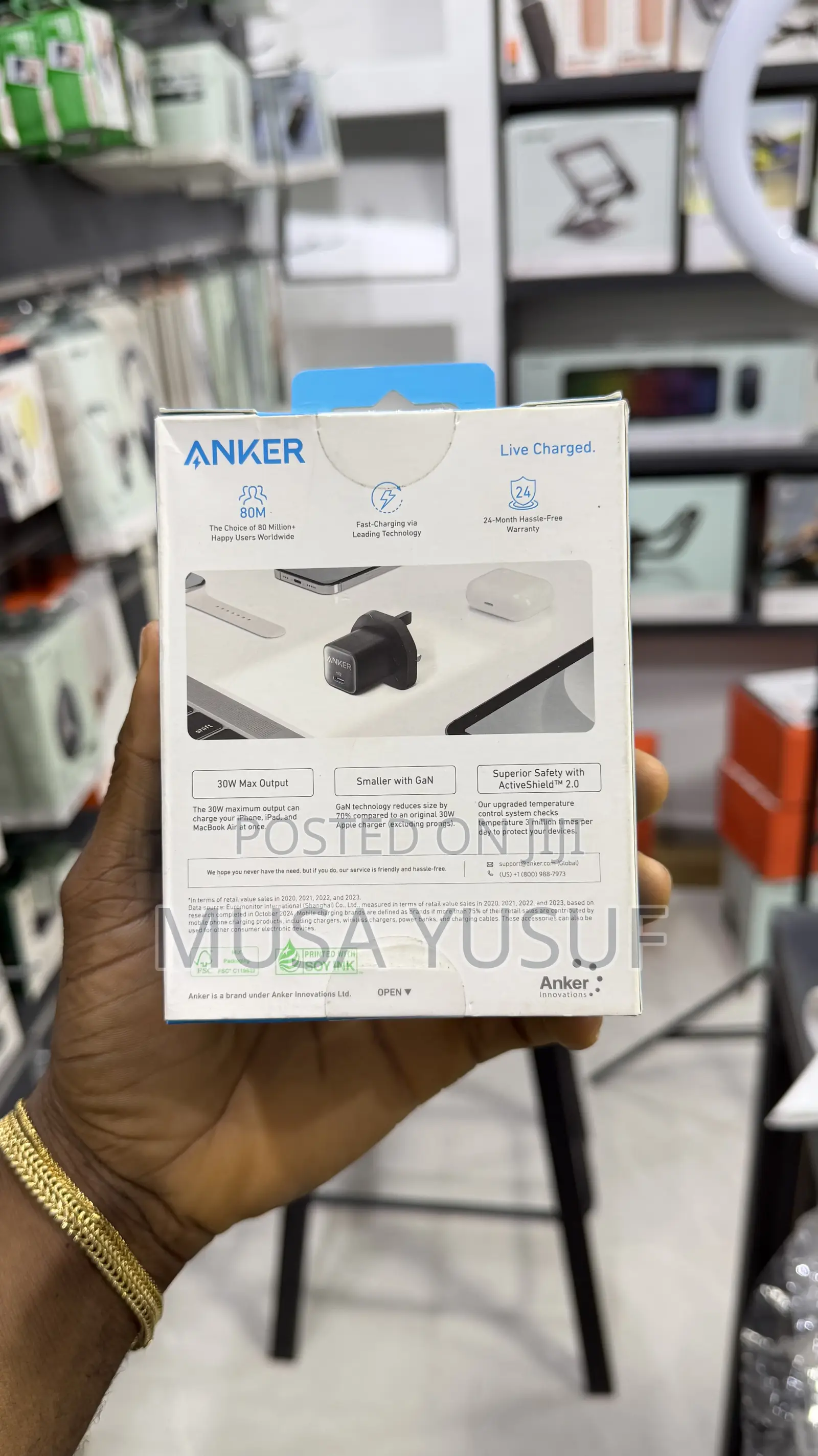 Anker Nano 30w Usb-C Fast Charger (Original)