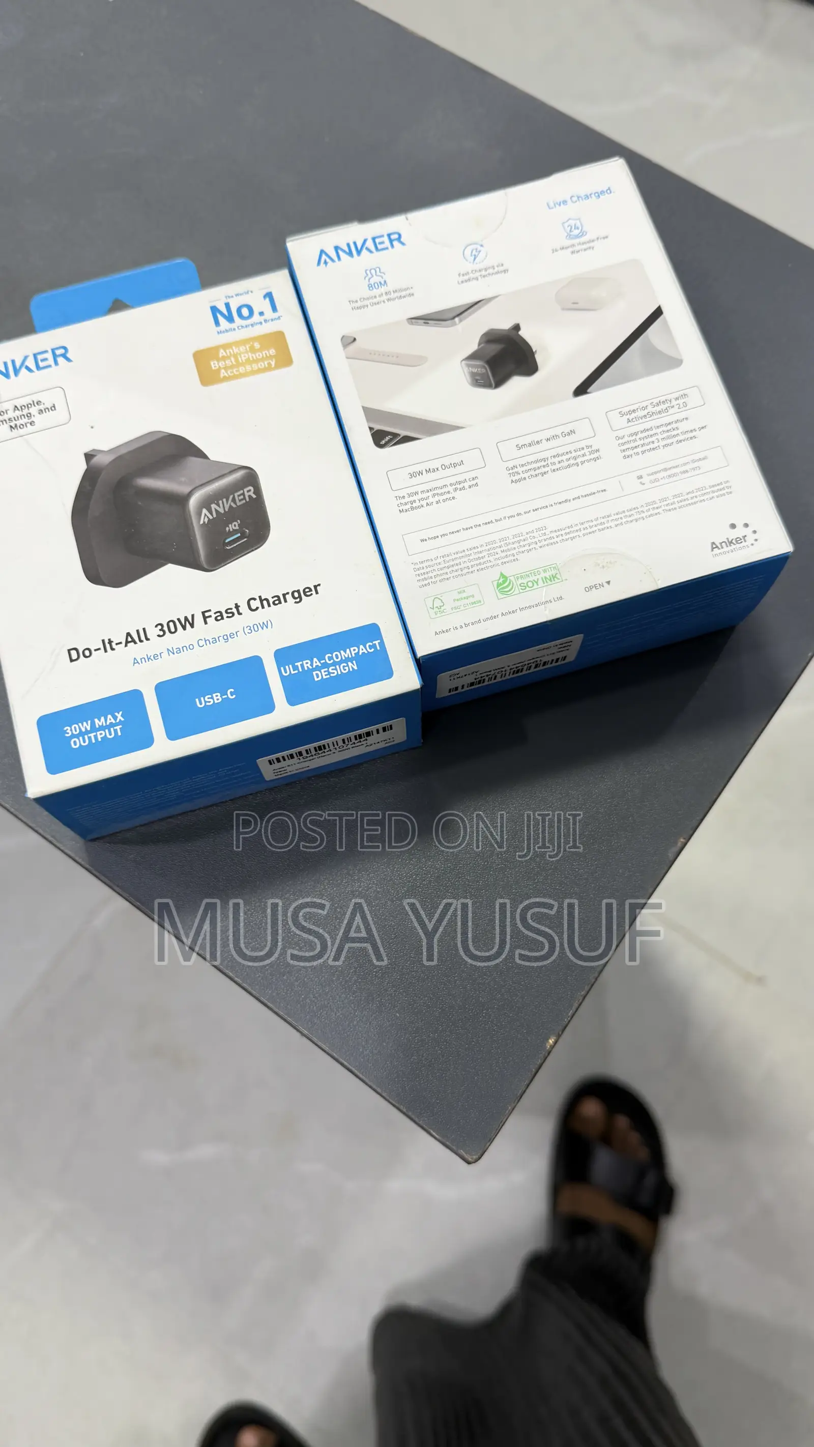 Anker Nano 30w Usb-C Fast Charger (Original)