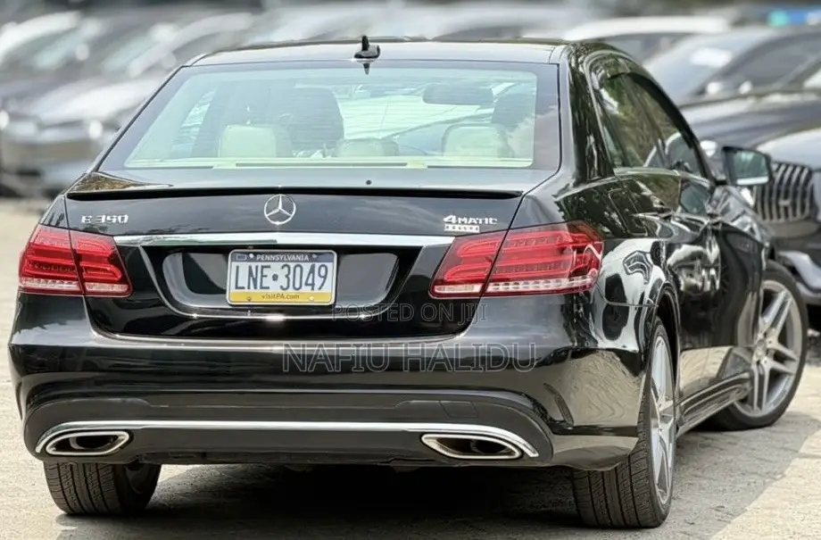 Mercedes-Benz E350 2015 Black