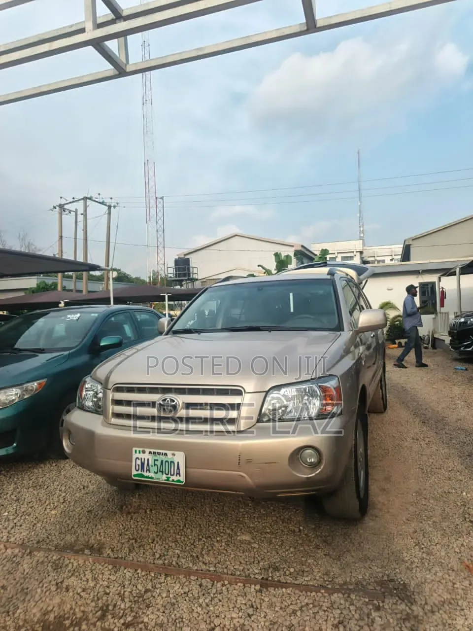 Toyota Highlander 2006 Gold