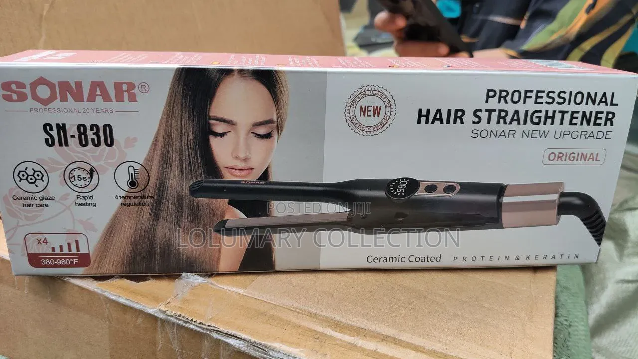 Sonar Professional Hair Straightener (830 Model)
