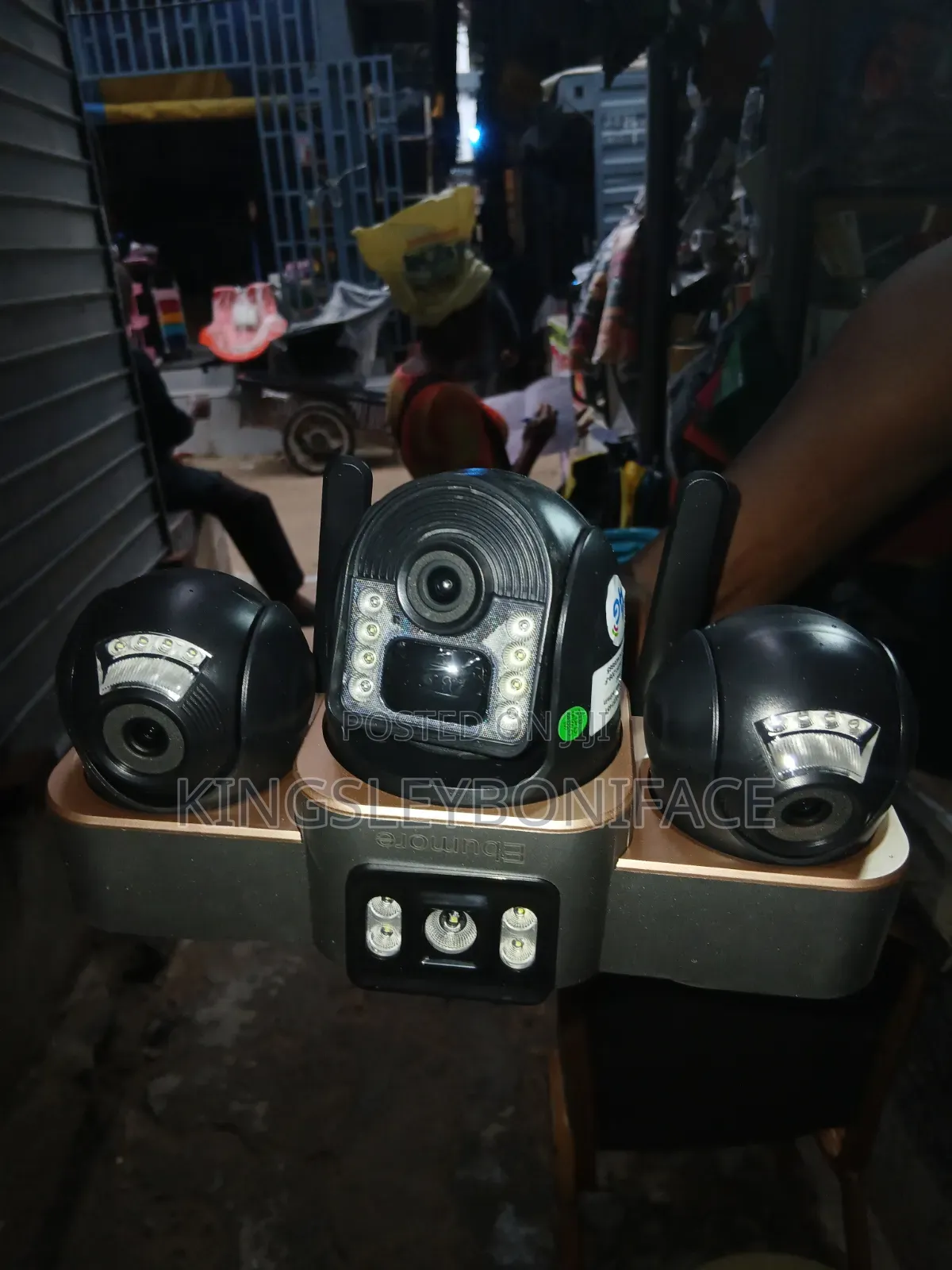 3 Lens Solar Camera V380-App