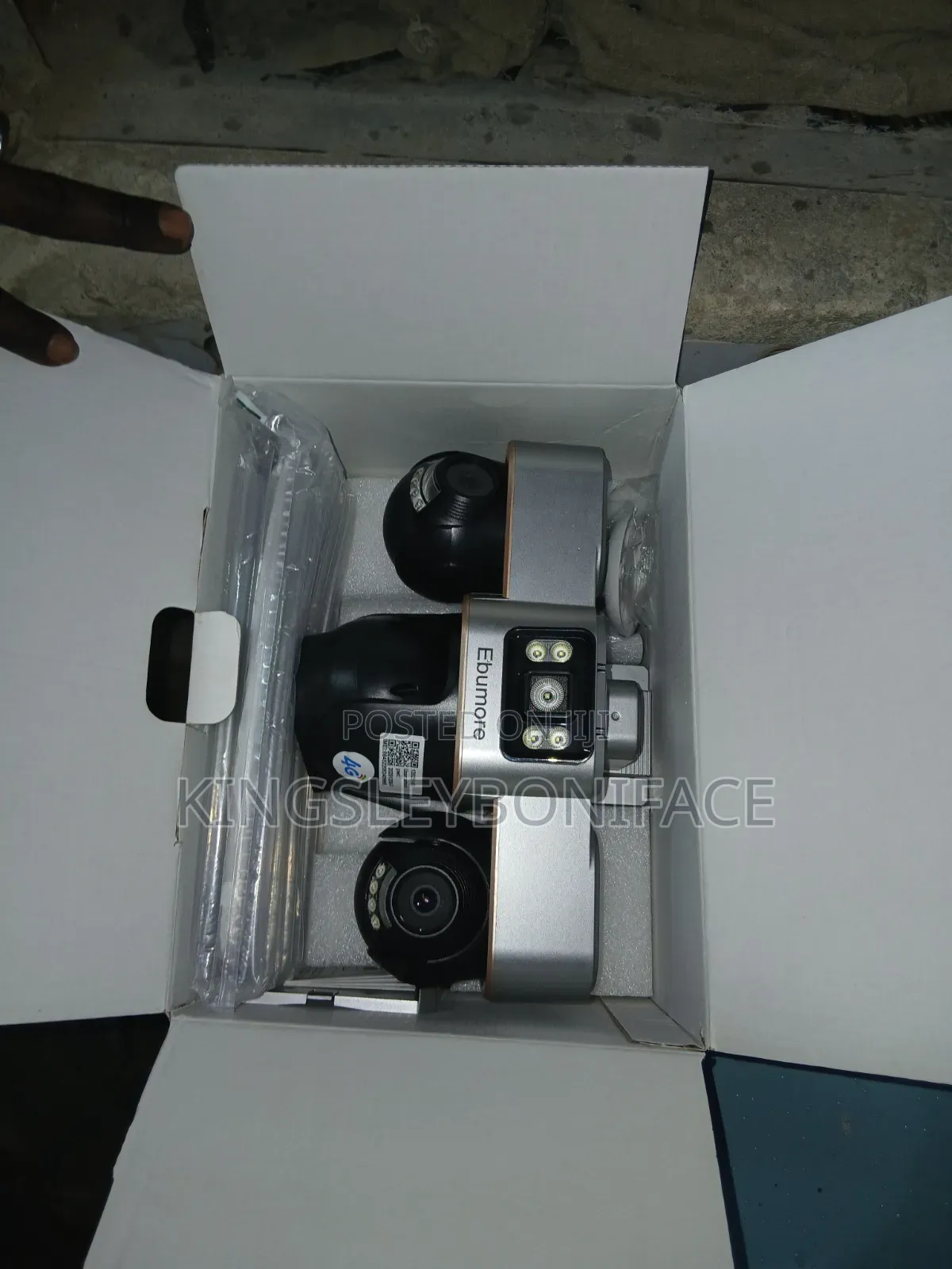 3 Lens Solar Camera V380-App