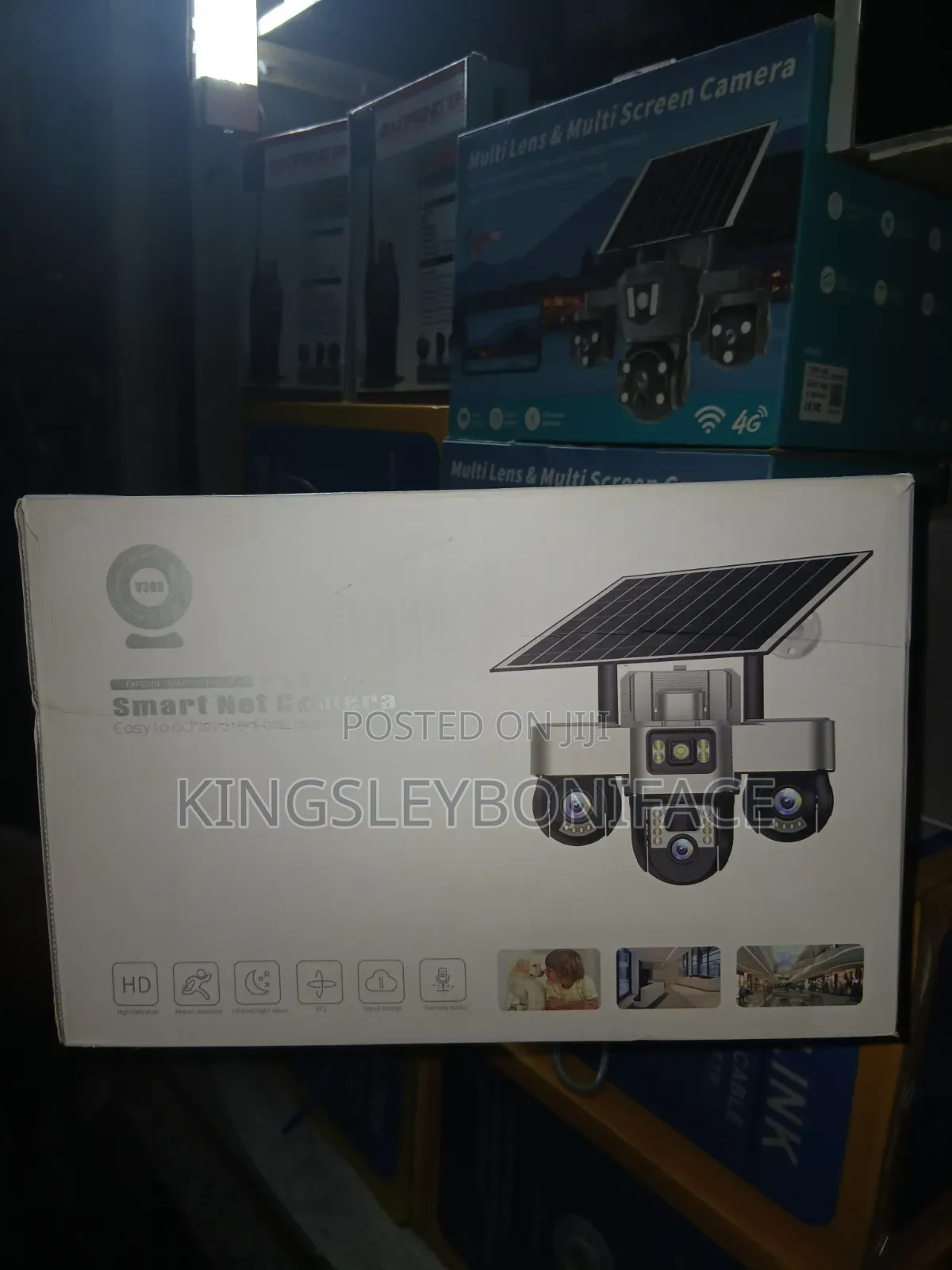 3 Lens Solar Camera V380-App