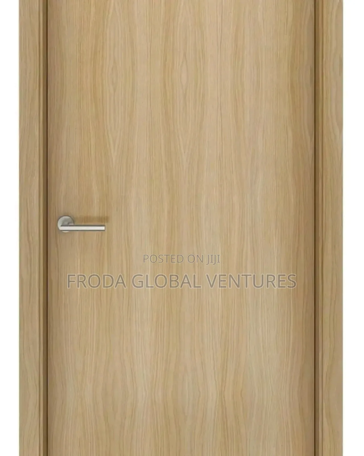 3ft Internal Door. HDF Flush Door With Frames and Keys.