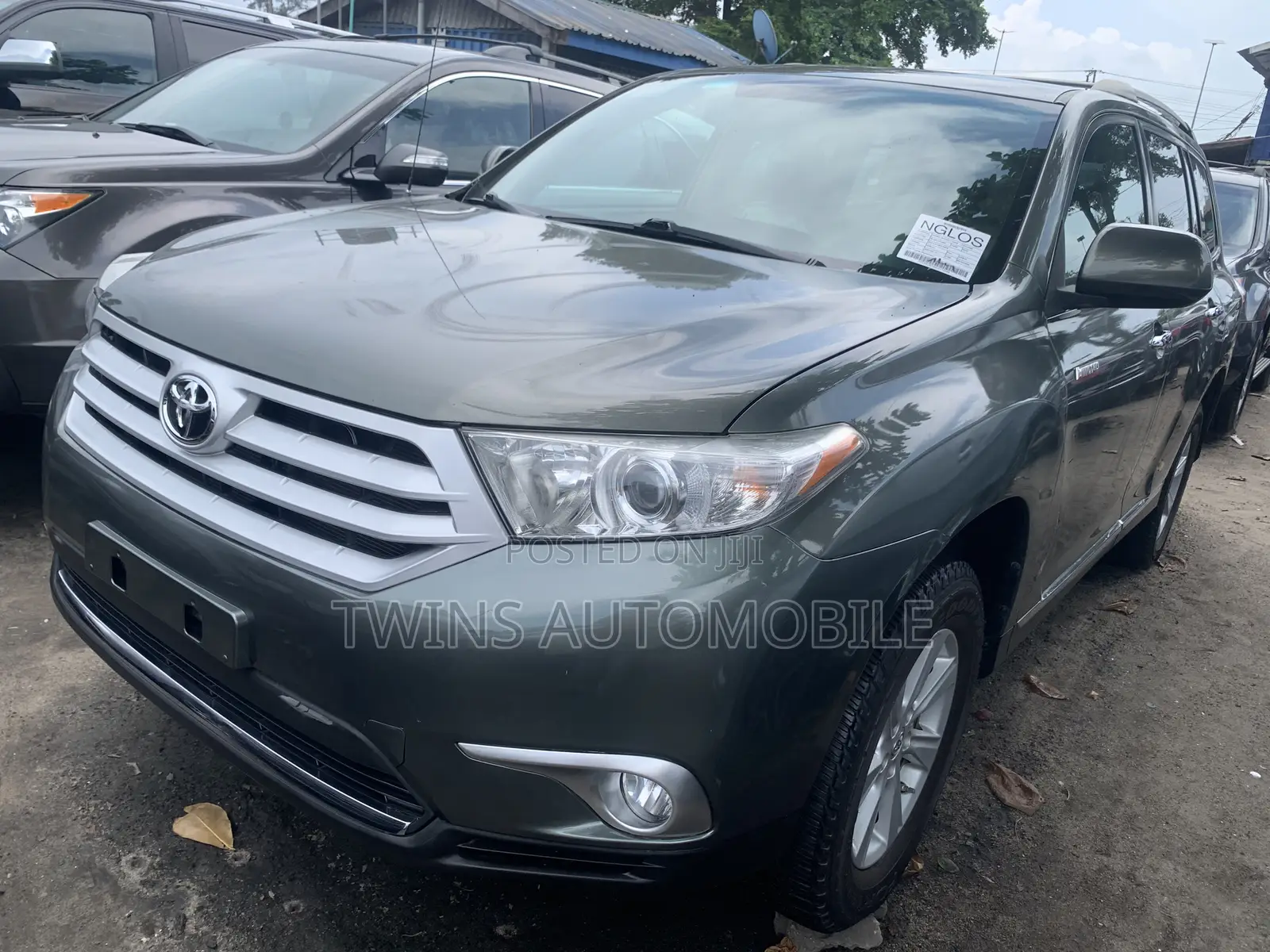 Toyota Highlander Limited 2012 Green