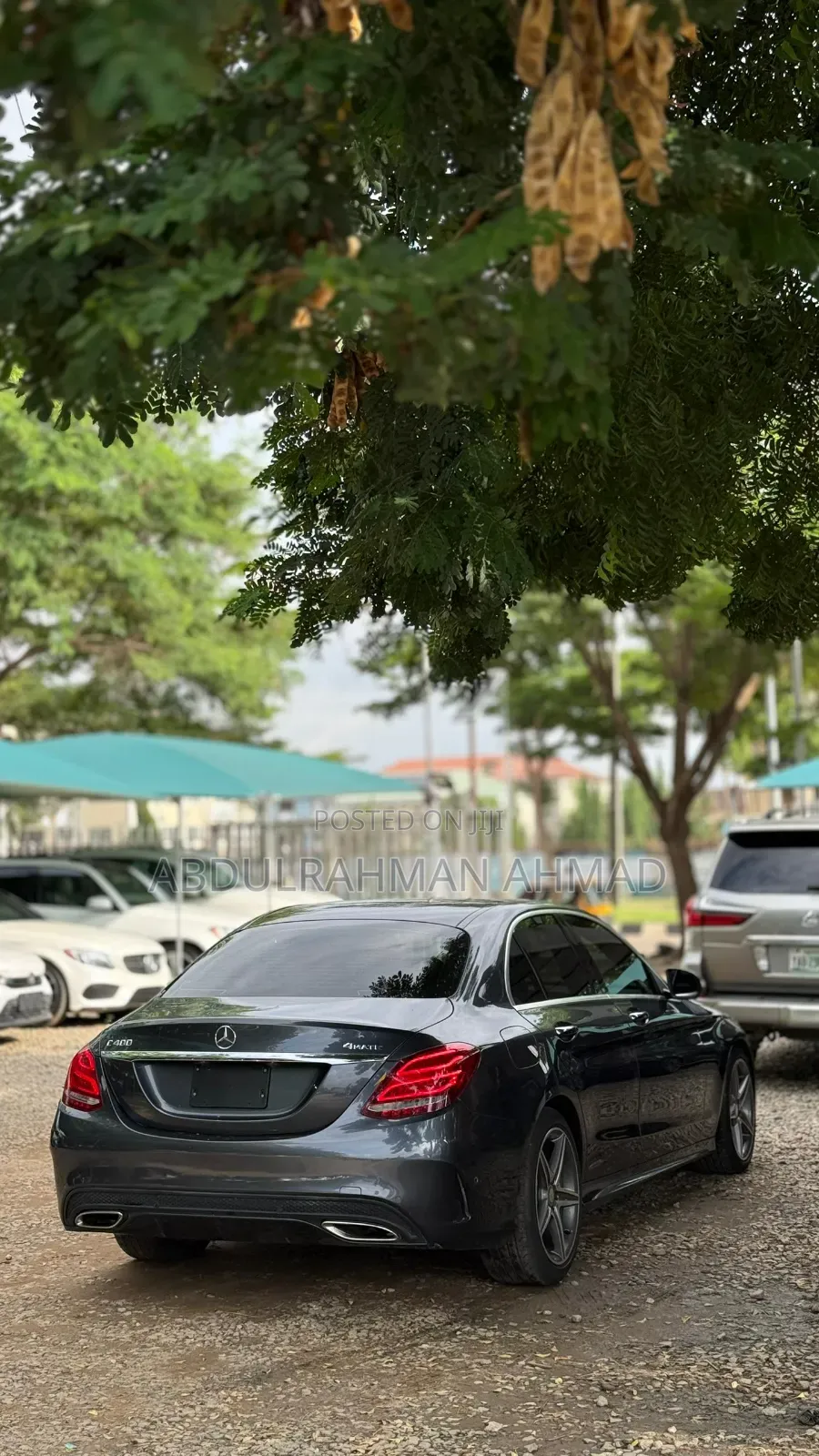 Mercedes-Benz C400 4Matic AWD Sedan (3.0L V6 7A) 2015 Gray
