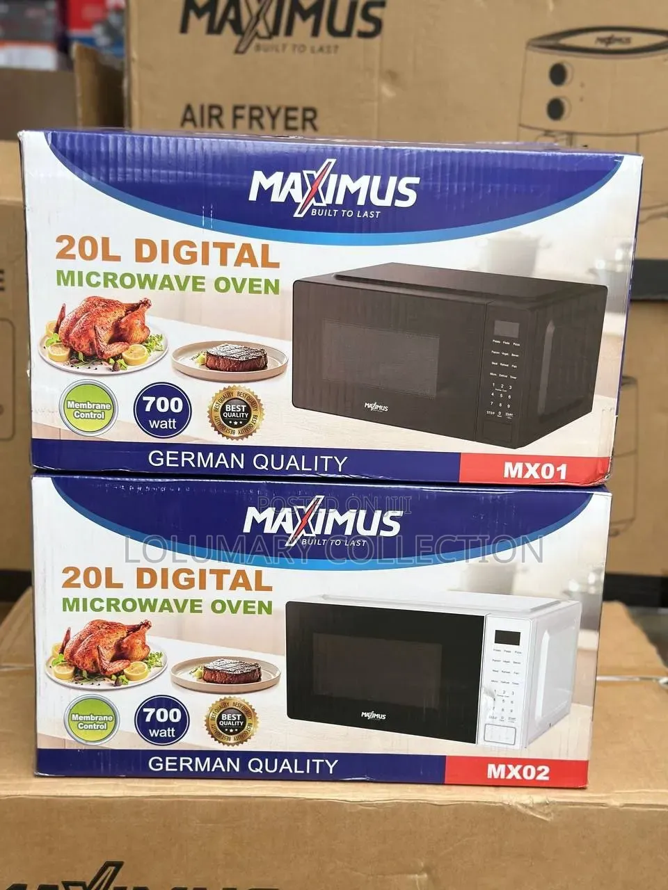 20l Maximus Digital Microwave Oven