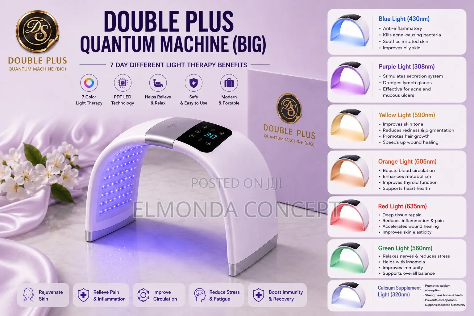 Quantum Phototherapy Light Energy Machine Big Size