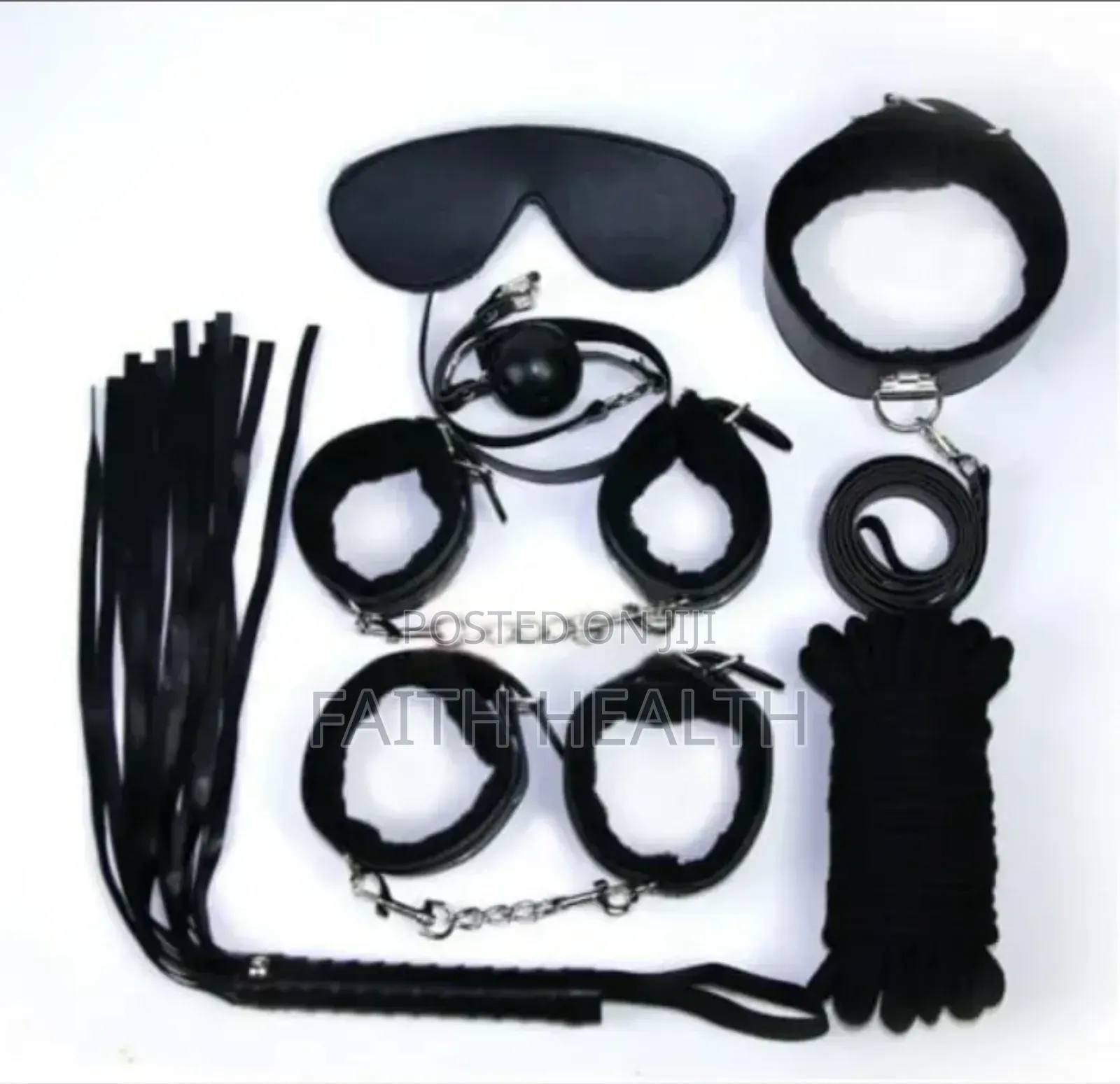 Premium 10-in-1 Adult Bondage Restraint Kit – Couples Sex Toys Set