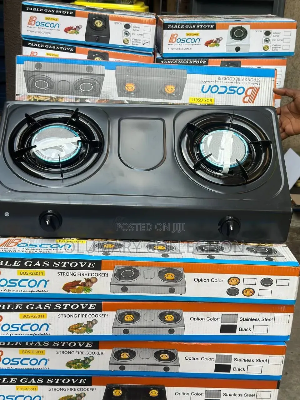 Boscon Infarred Two Face Gas Cooker