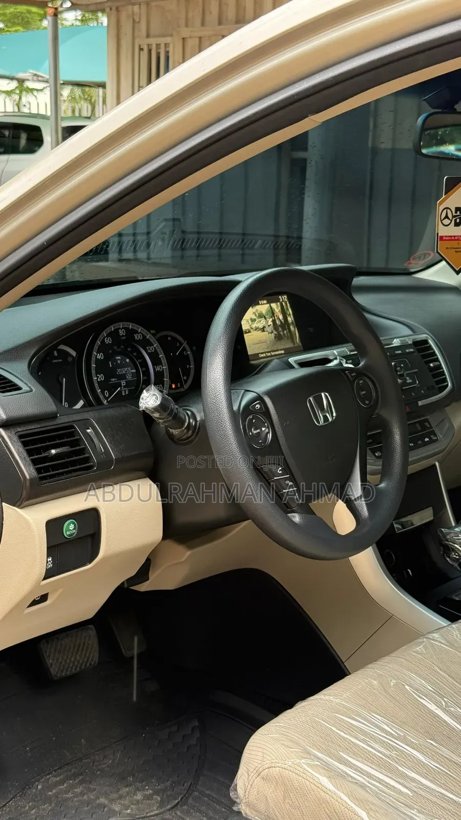 Honda Accord 2013 Gold