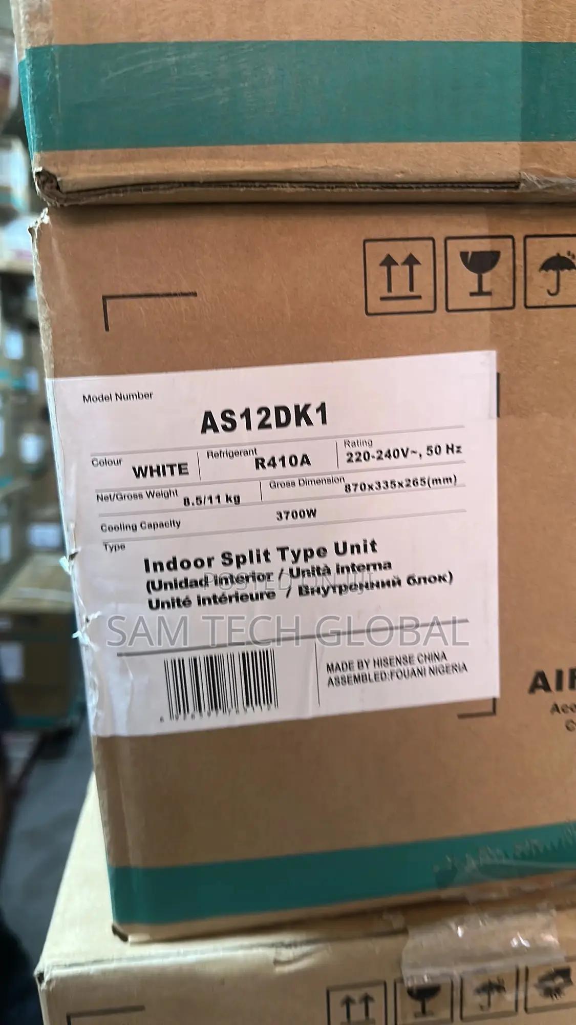 1.5 Horse Power of Hisense Air Conditioner