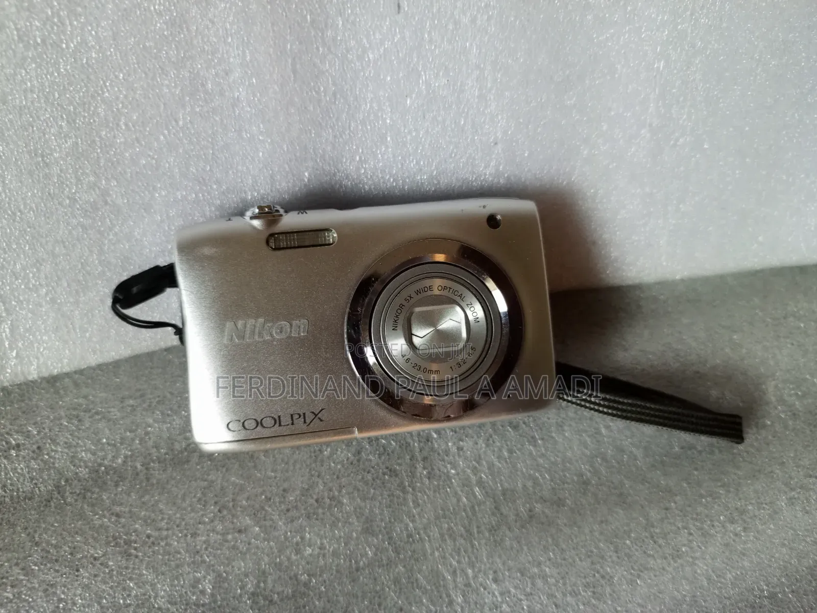 Nikon Digital Photo Video Camera for Vintage Passport Snapping
