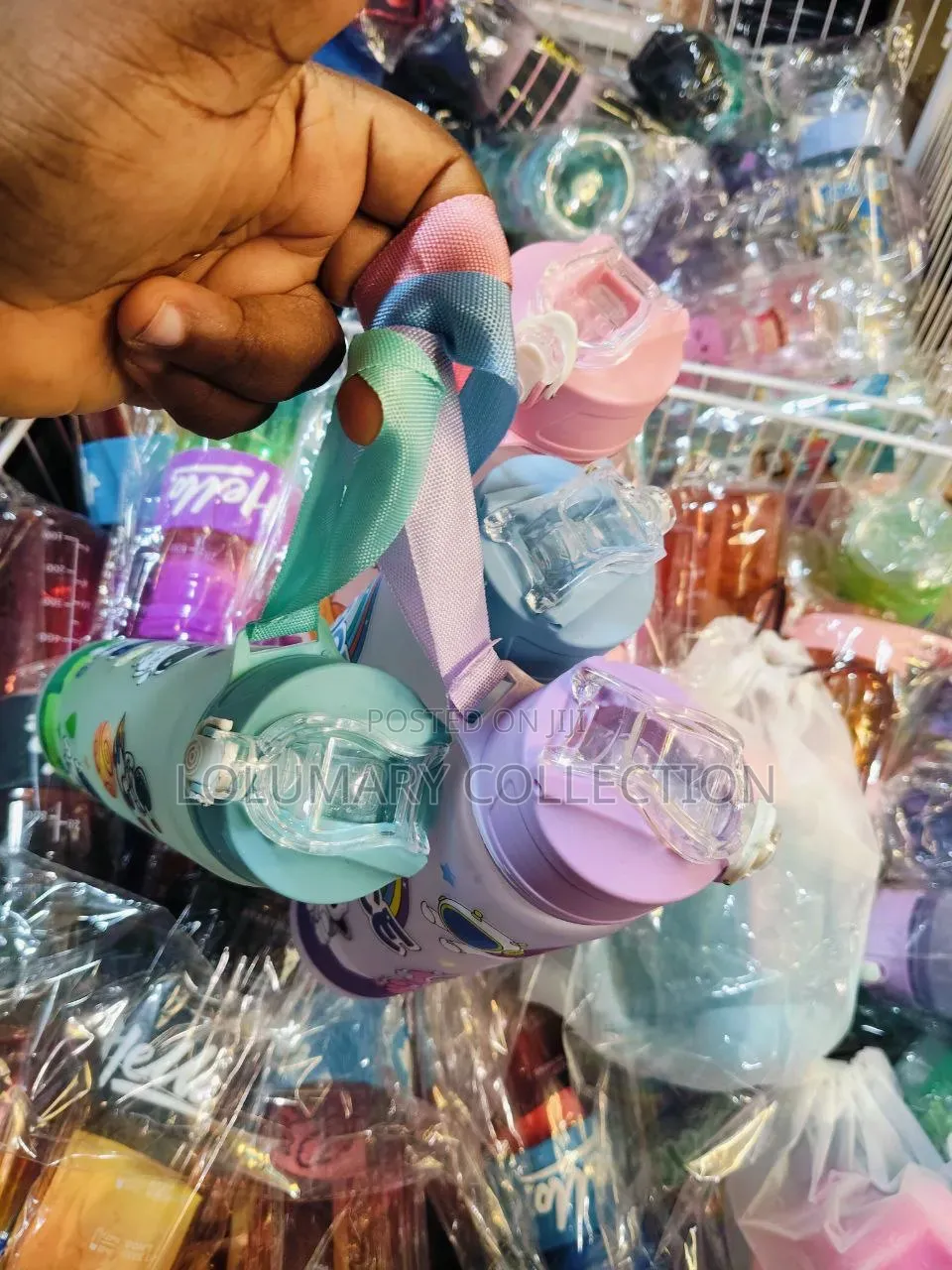 Frosted Space Water Bottle