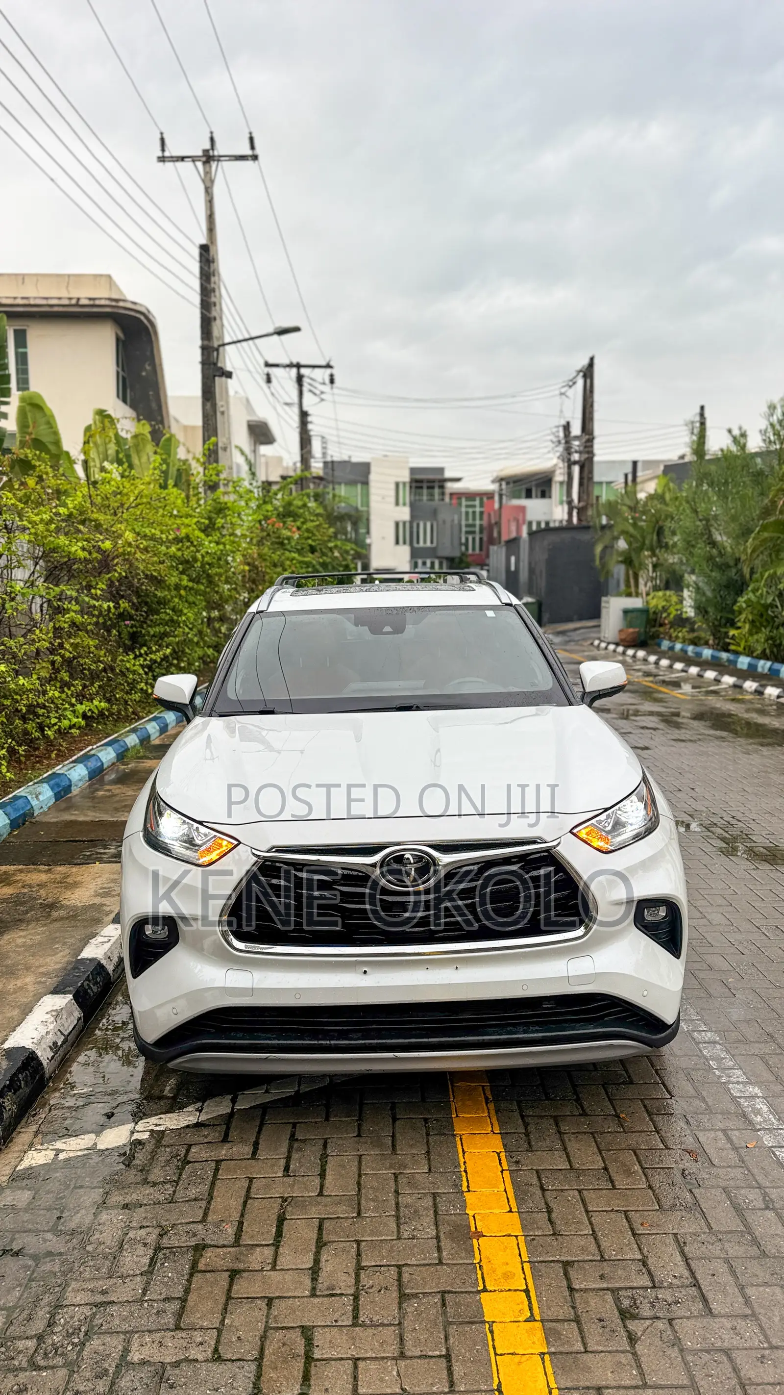 Toyota Highlander Platinum 2022 White