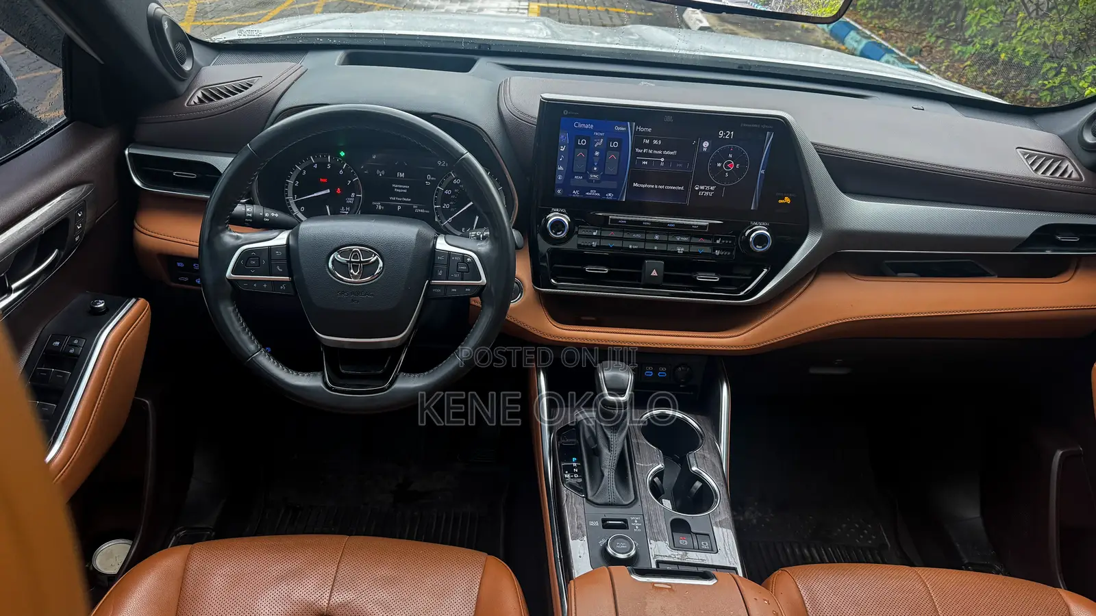 Toyota Highlander Platinum 2022 White