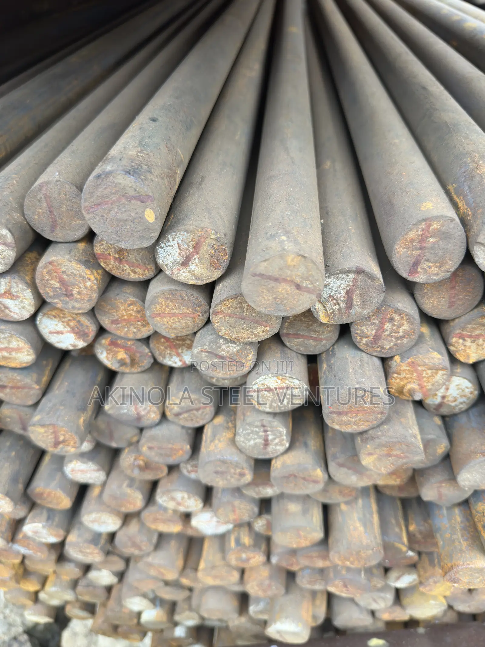 32mm Mild Steel Plain Rod (Carbon Steel) by 6meters
