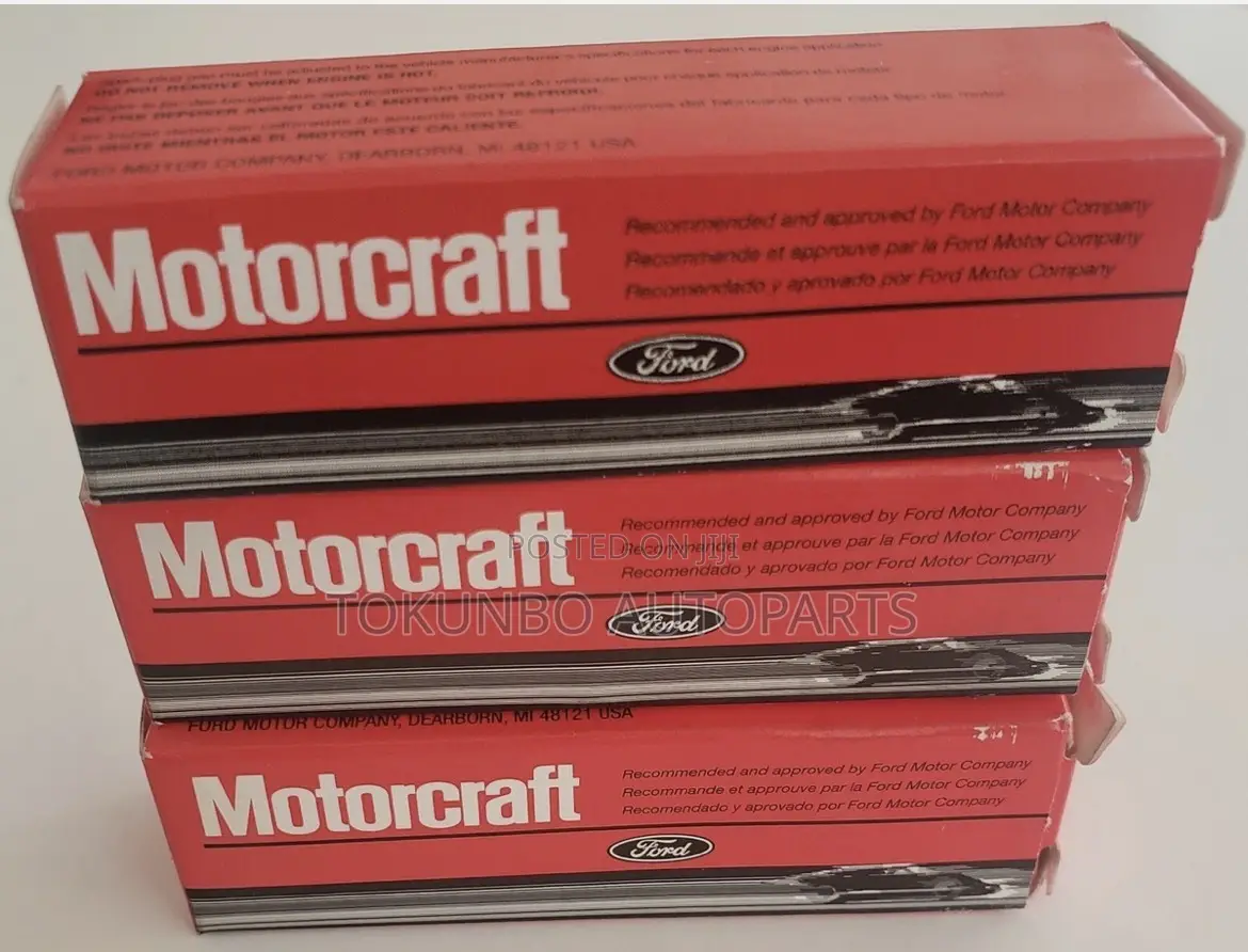 New Oem Factory Ford Motorcraft Platinum Spark Plug Pack of 3
