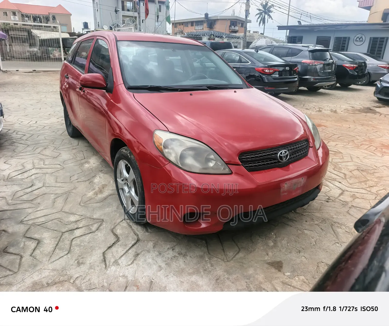 Toyota Matrix 2006 Red