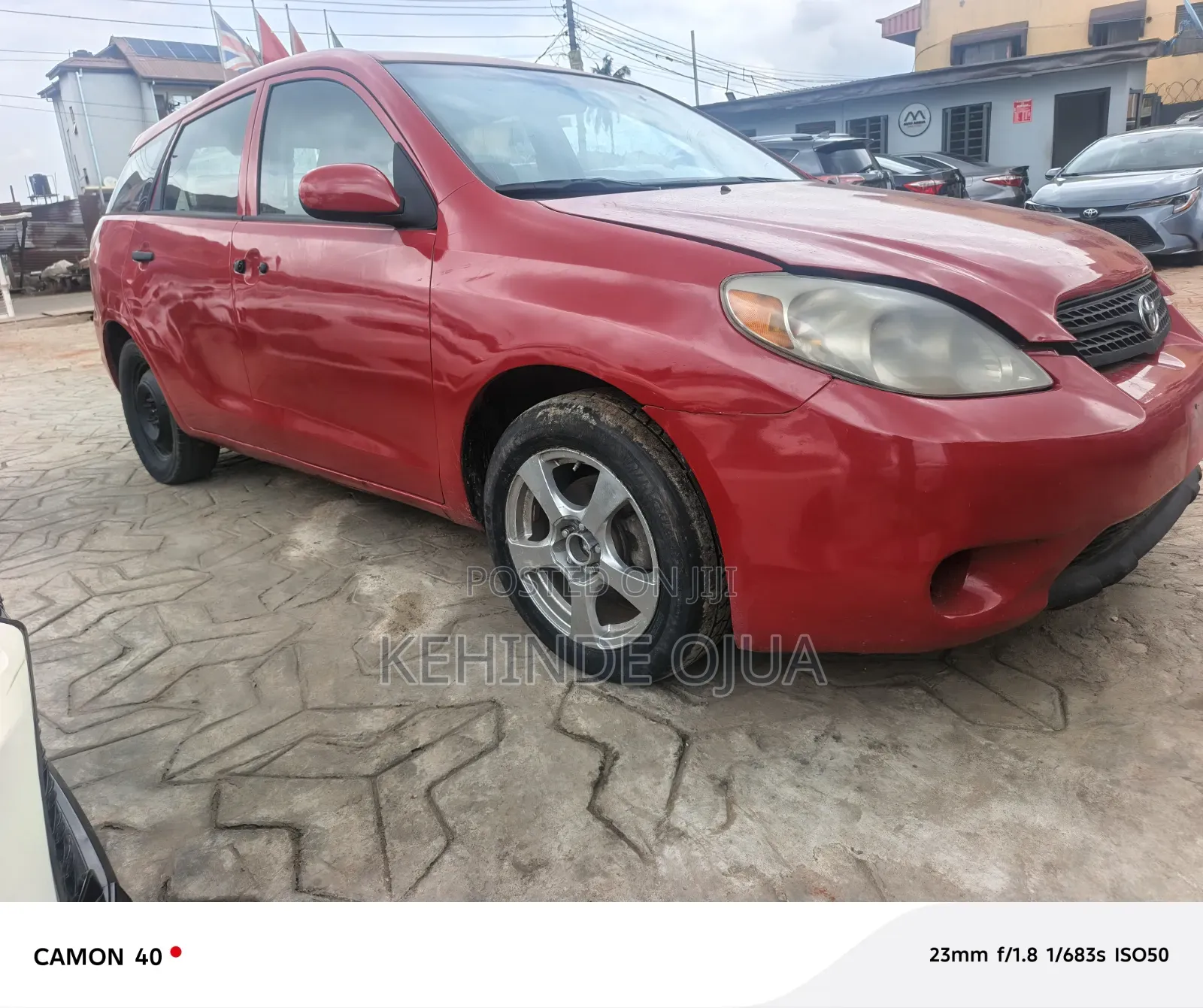 Toyota Matrix 2006 Red