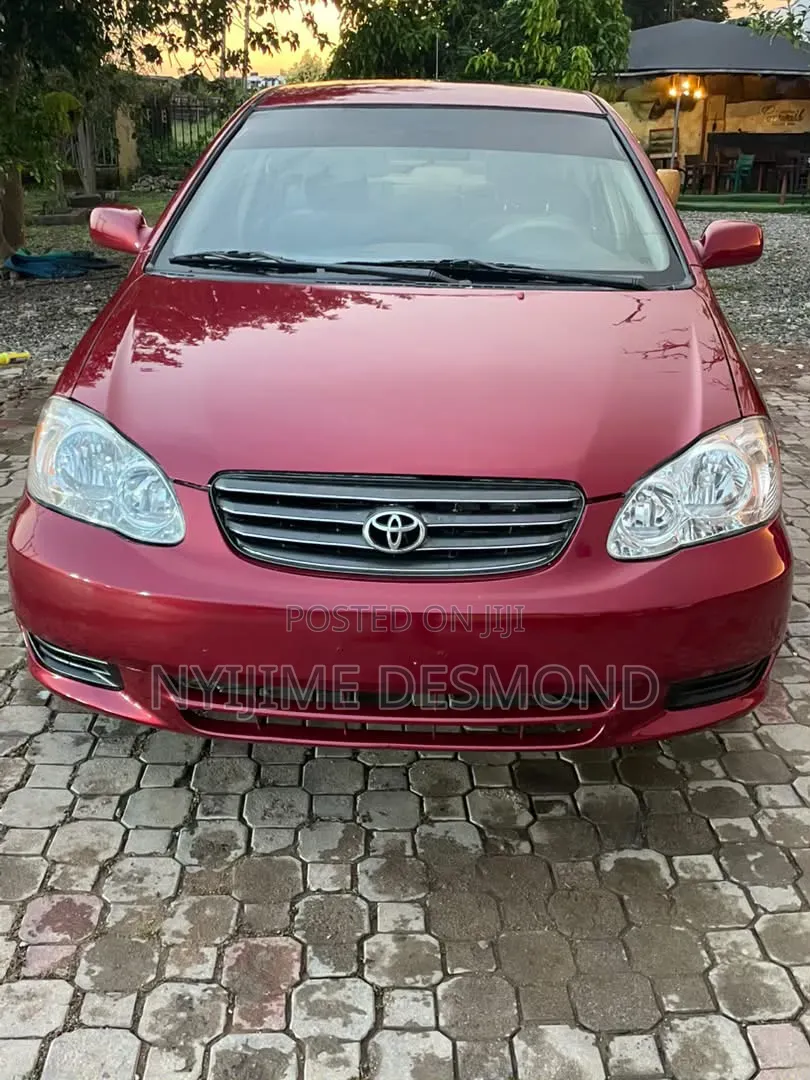 Toyota Corolla 2004 Red