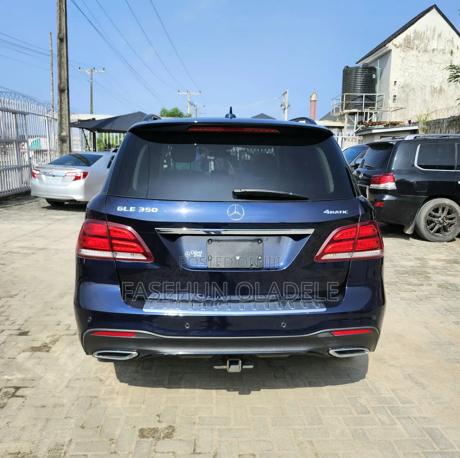 Mercedes-Benz GLE-Class 2018 Blue