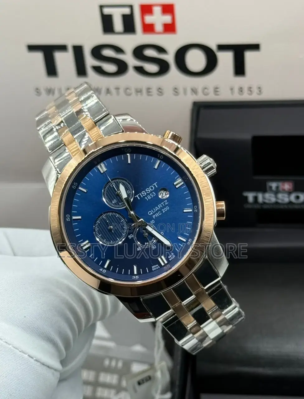 Tissot Quality Luxury Men Chain Wristwatch