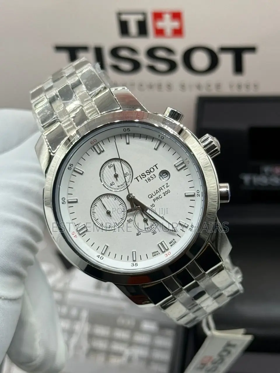 Tissot Quality Luxury Men Chain Wristwatch