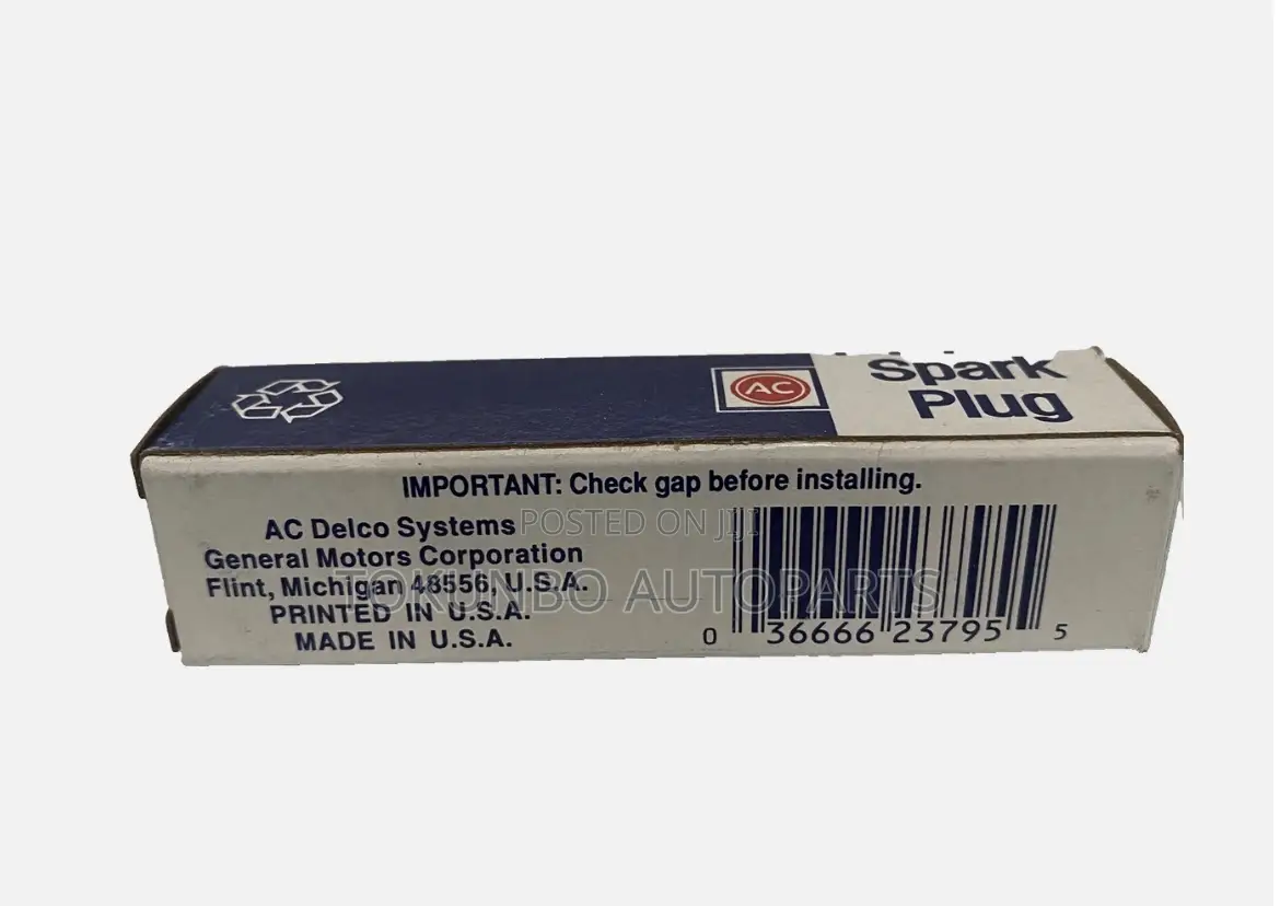 Acdelco R46ts Ignition Spark Plug 1-Ea Ac# R46ts, Nos, New