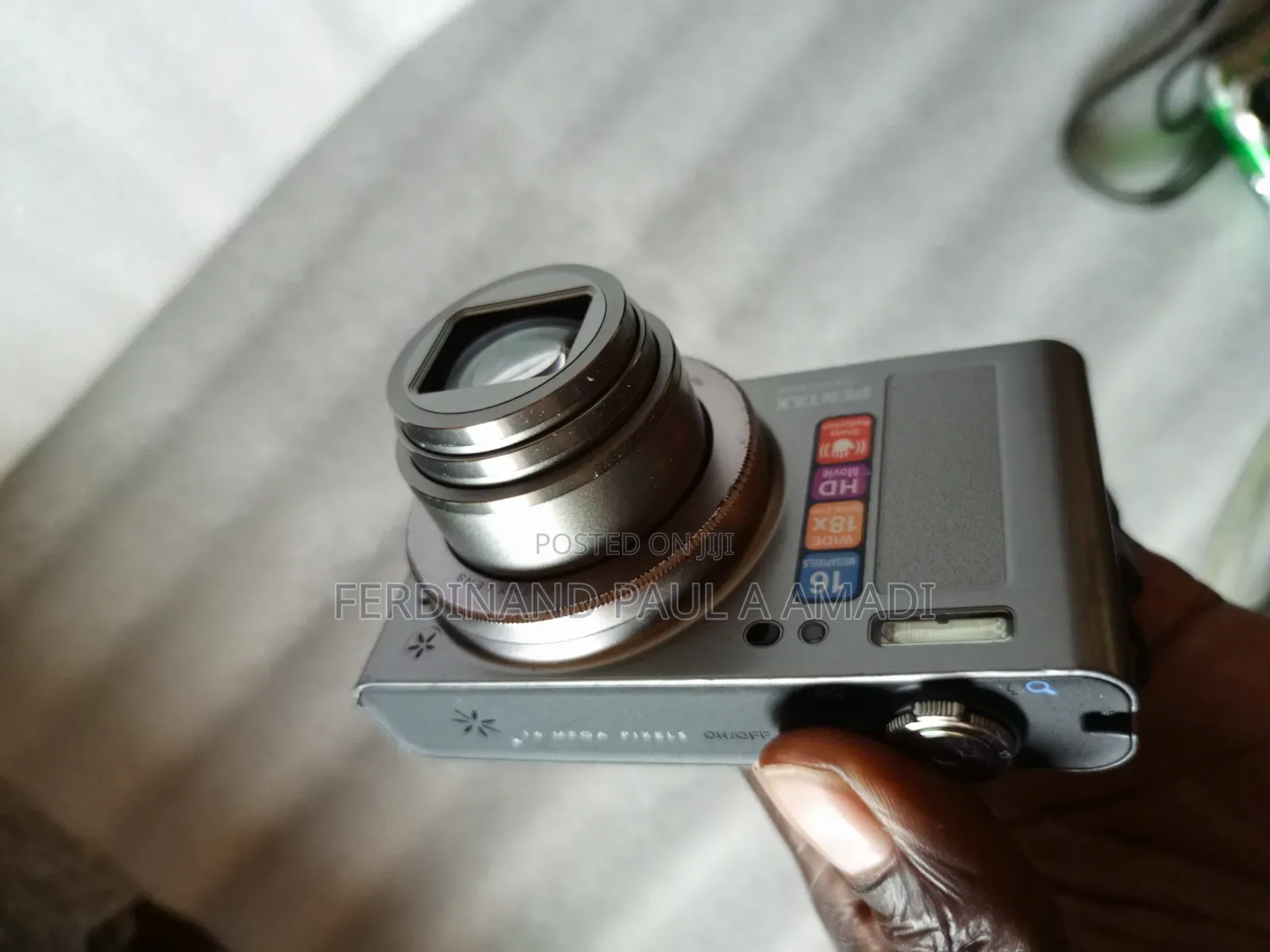 Pentax Digital Photo Video Camera for Vintage Passport Snapping