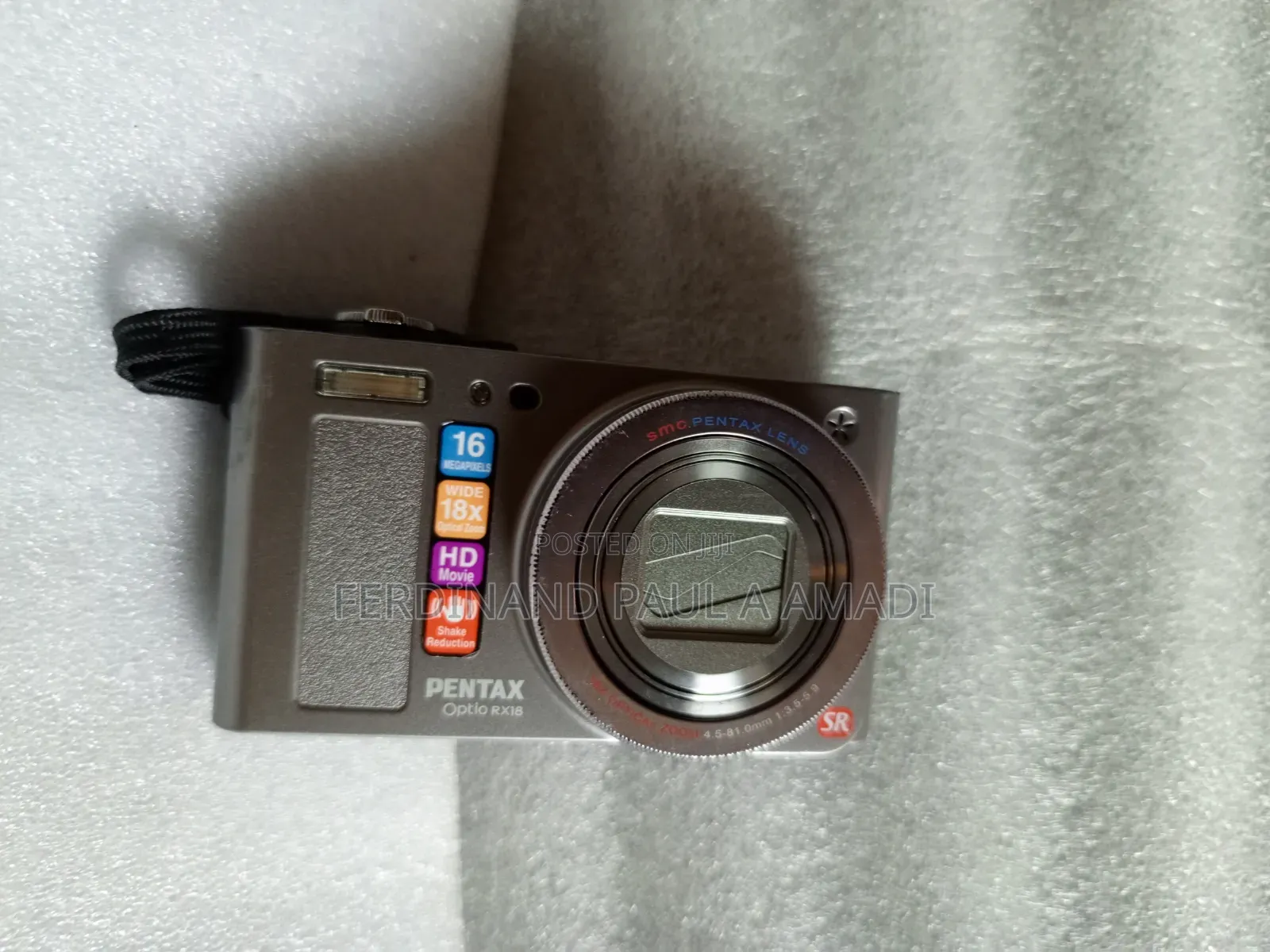 Pentax Digital Photo Video Camera for Vintage Passport Snapping