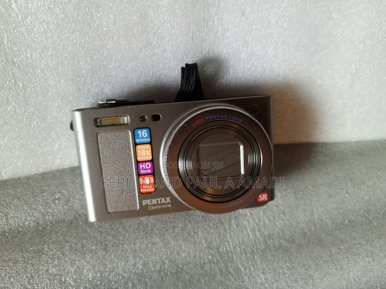 Pentax Digital Photo Video Camera for Vintage Passport Snapping