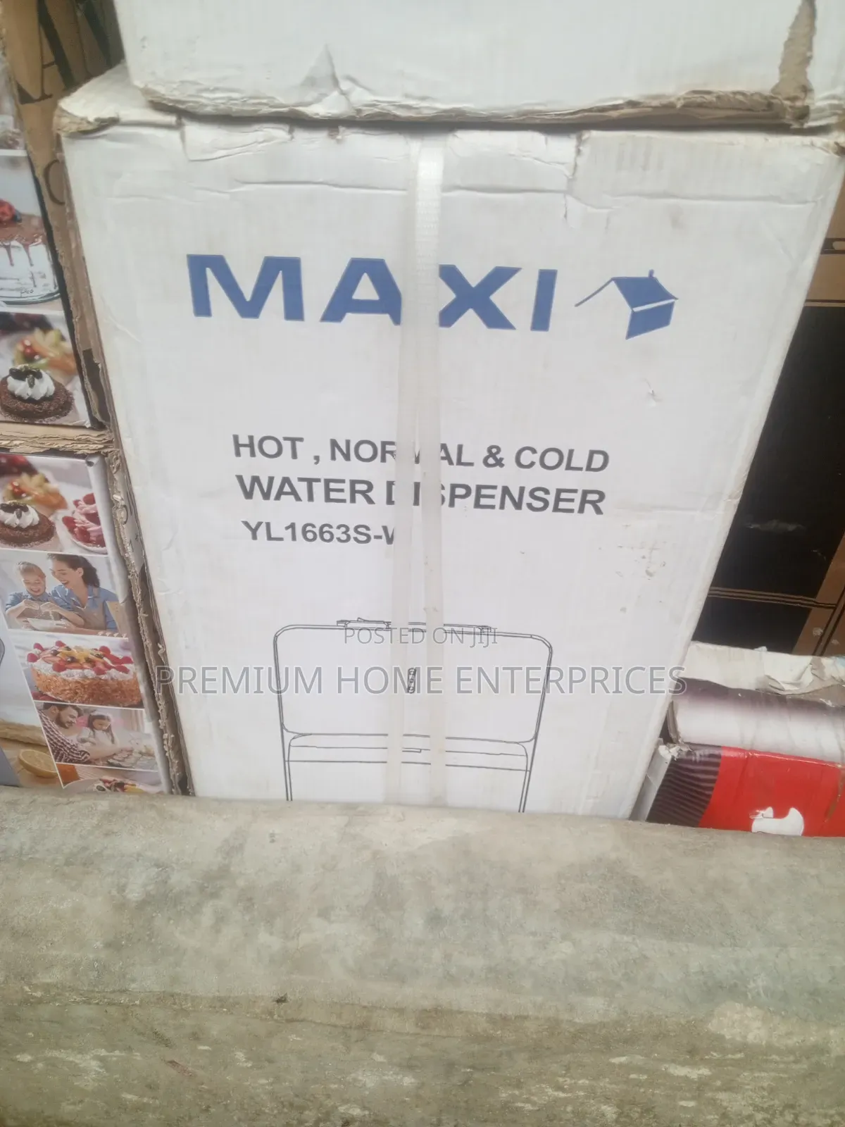 Maxi Topload Water Dispenser (1663s-W) 3-Faucets
