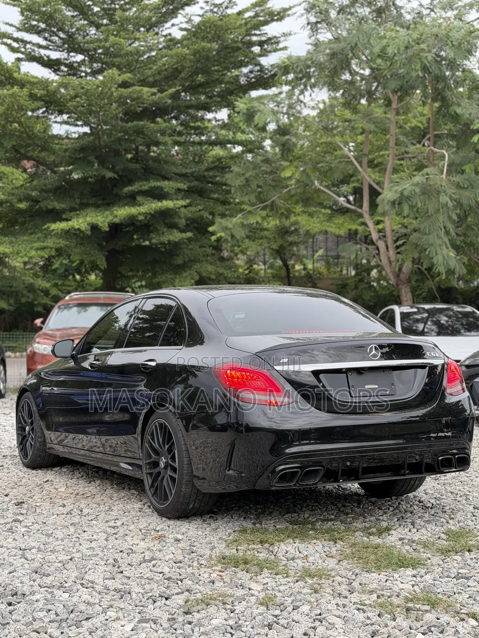 Mercedes-Benz C63 2021 Black