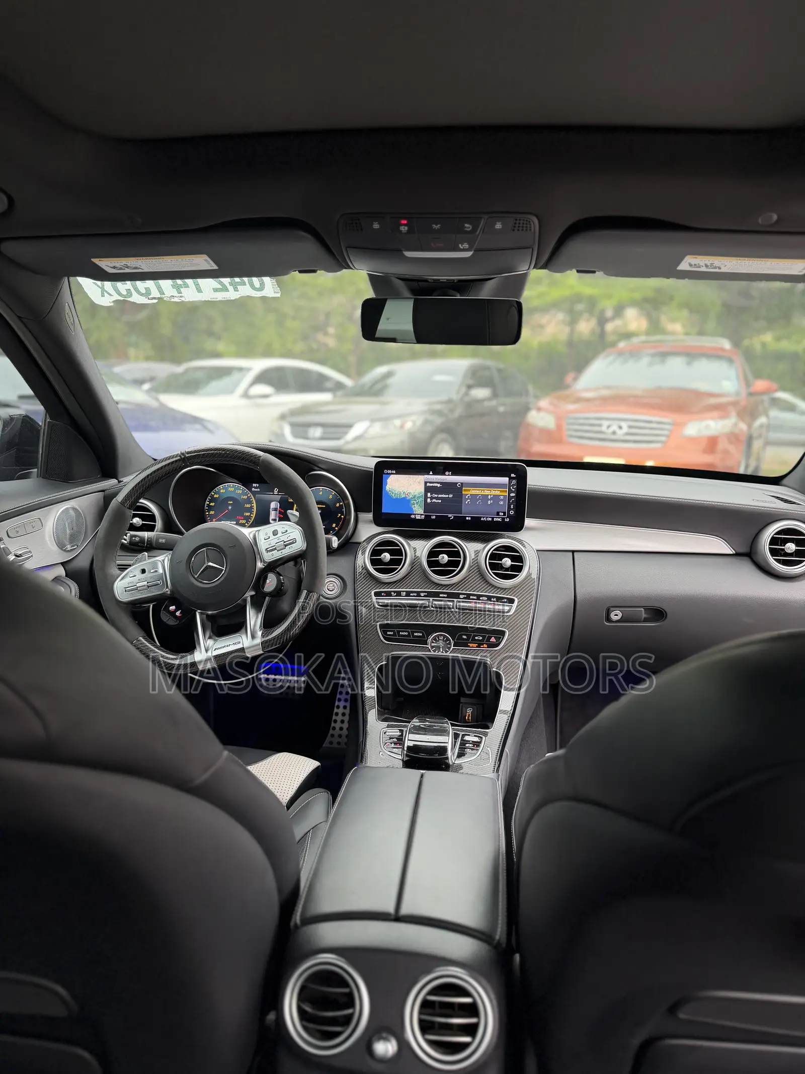 Mercedes-Benz C63 2021 Black