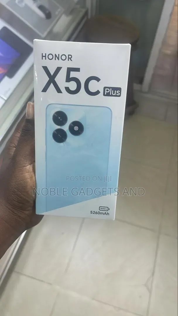 New Honor X5c Plus 128 GB Black