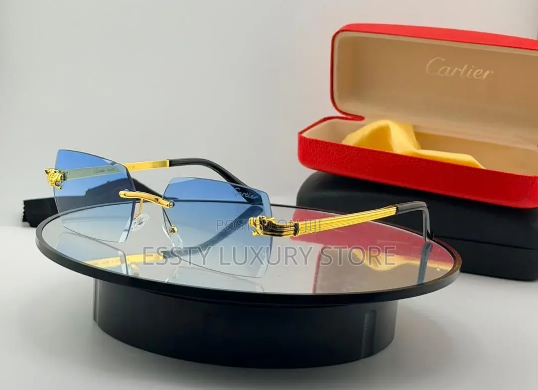 Cartier Quality Luxury Men Sunglasses Glasses