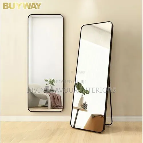 Standing Mirror - Black Frame