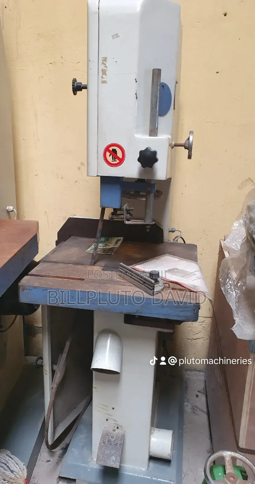 Mj396 High-Speed Woodworking Band Saw.
