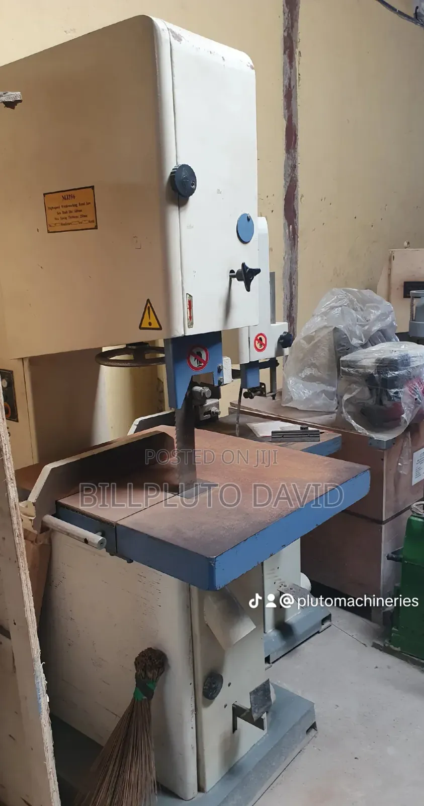 Mj396 High-Speed Woodworking Band Saw.
