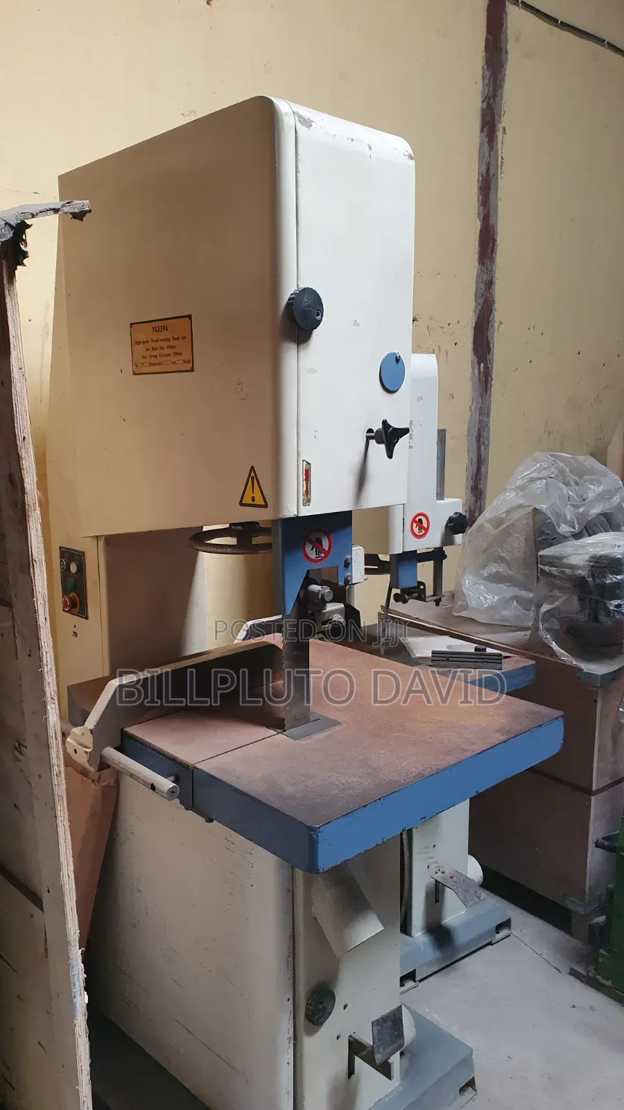 Mj396 High-Speed Woodworking Band Saw.