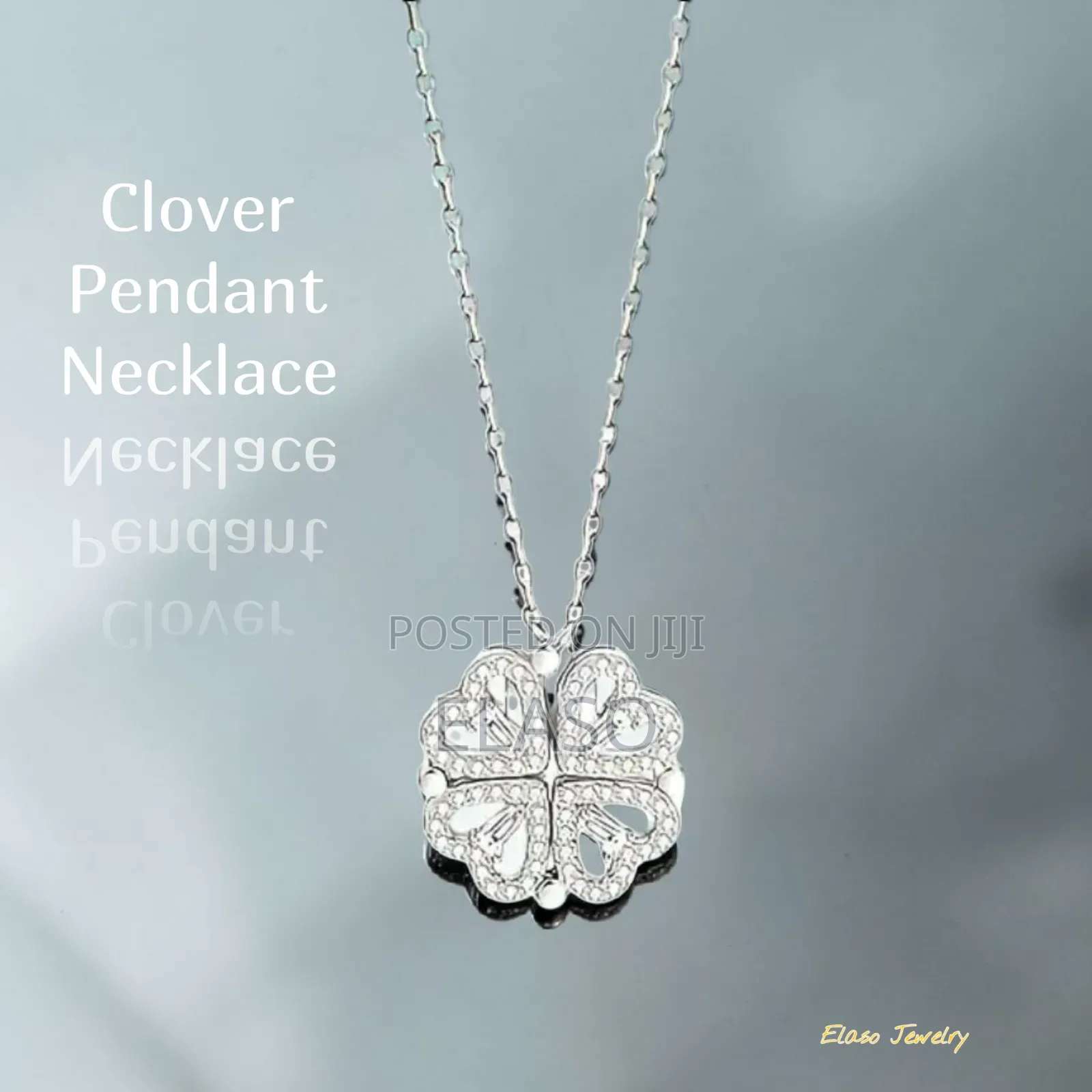 Light Luxury One-Style Two-Wear Lucky Clover Pendant Necklace