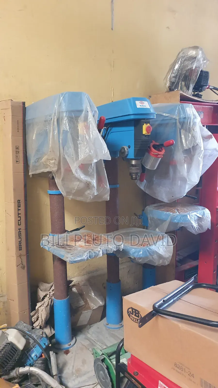 Total 350w Drill Press Machine Designed for Workshops and Diy Use.