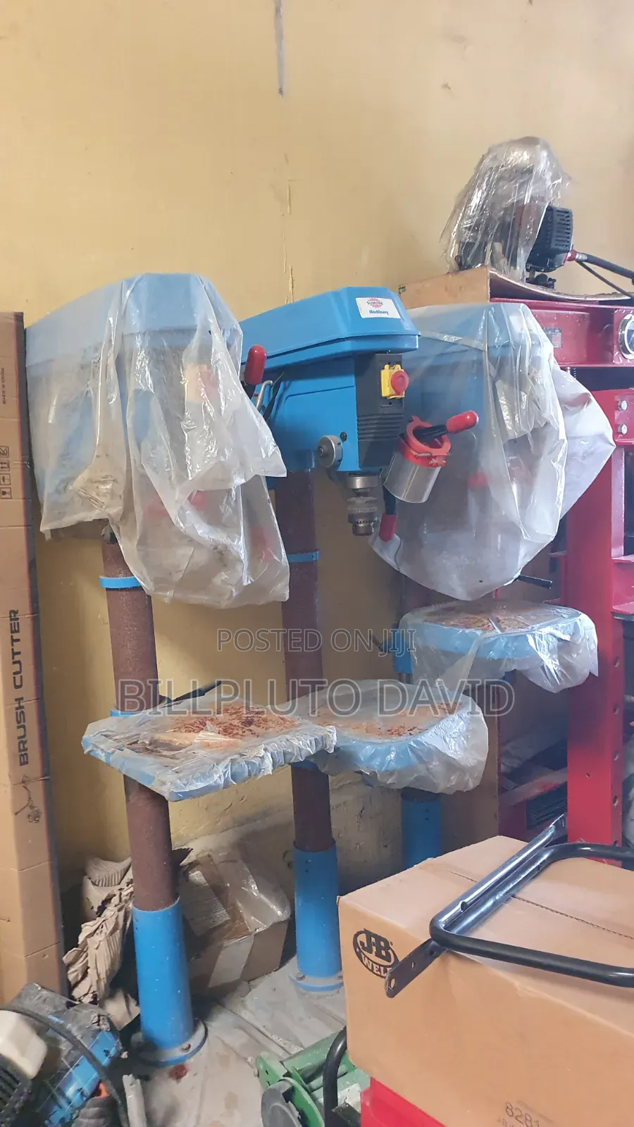 Total 350w Drill Press Machine Designed for Workshops and Diy Use.