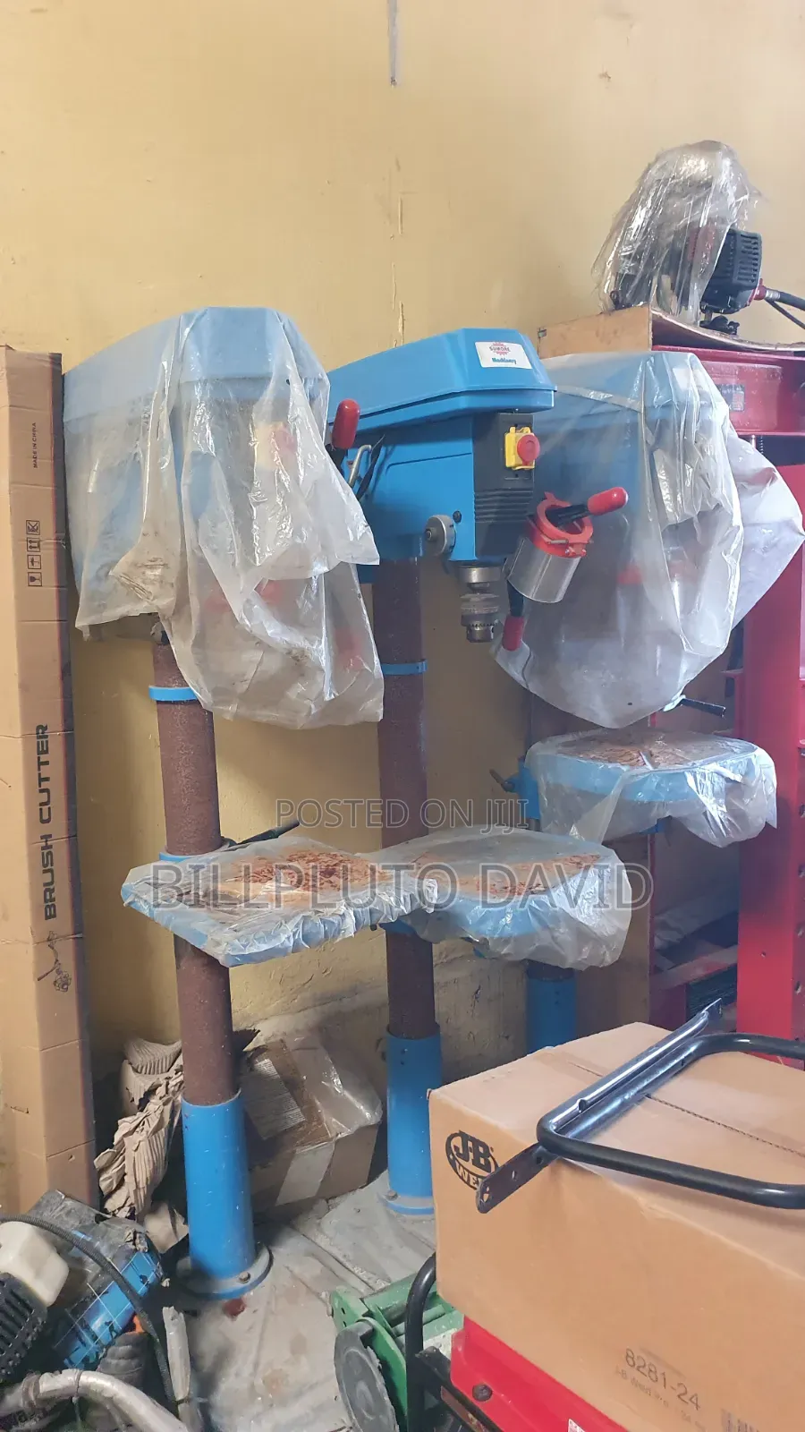 Total 350w Drill Press Machine Designed for Workshops and Diy Use.