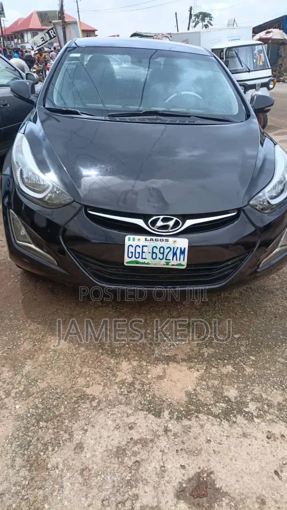 Hyundai Elantra 2012 Black