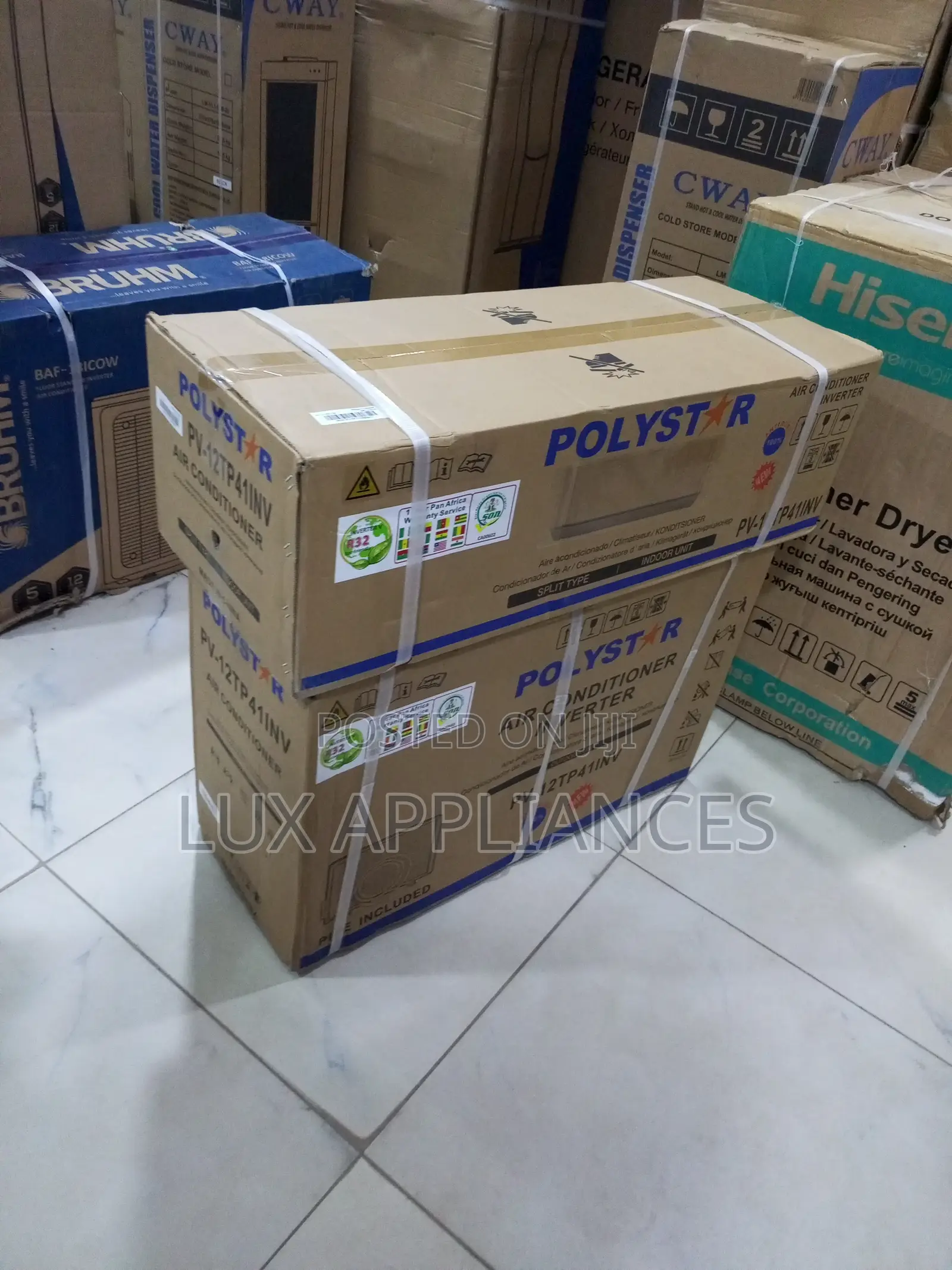 Polystar Pv-12tp41inv Air Conditioner With Copper Pipes