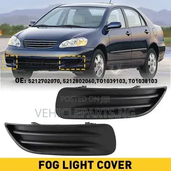 Fog Lights Cover Toyota Corolla 2003-2008
